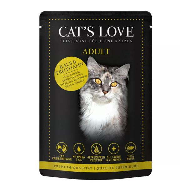 CATS LOVE PAVO Y TERNERA