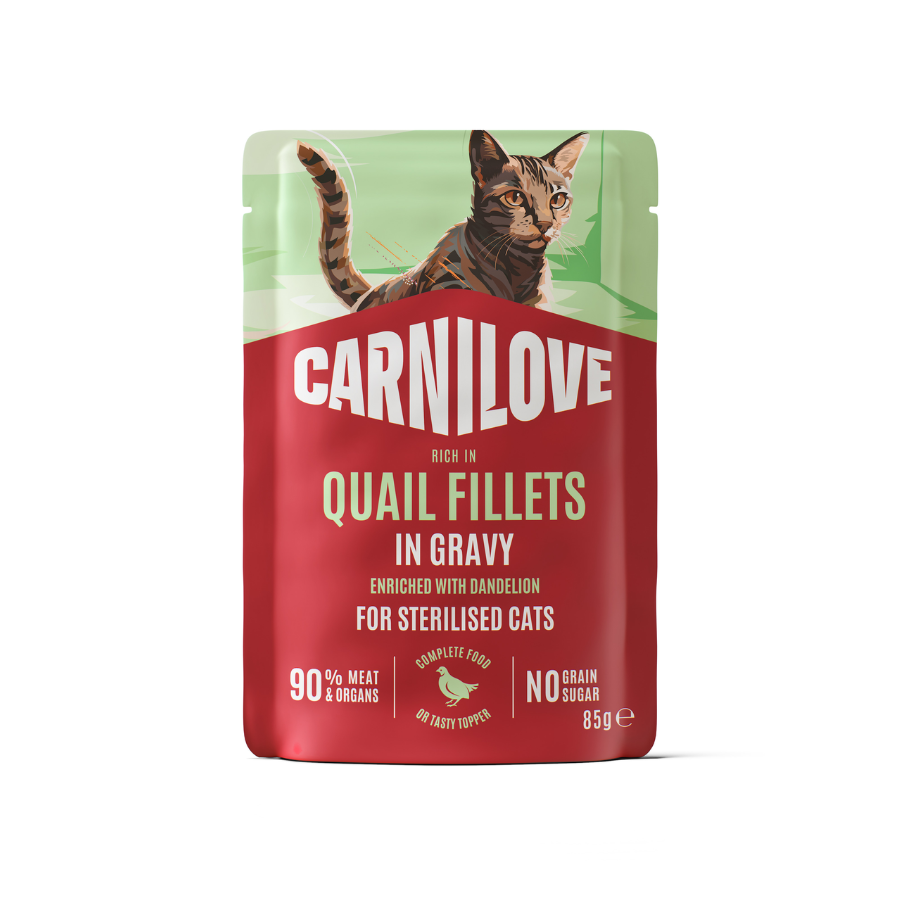 Carnilove Codorniz con diente de león