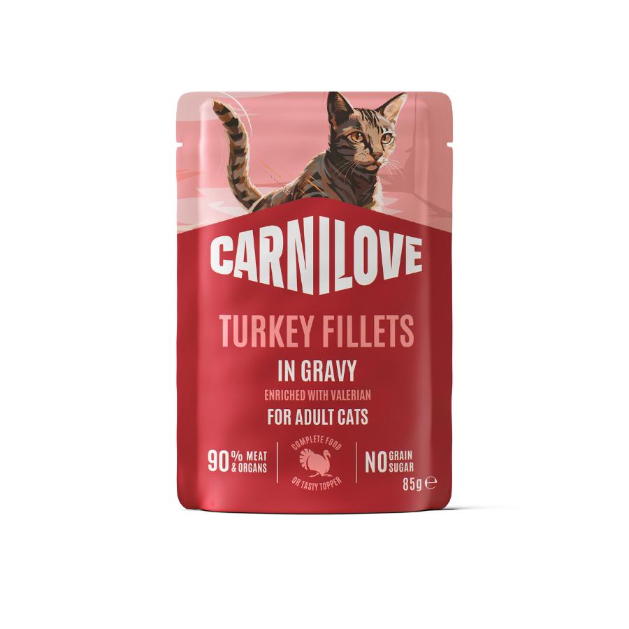 Carnilove Pouch de Pavo con Valeriana 85g